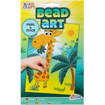 Set Creativ Mozaic Bead Art Girafa 25x15cm