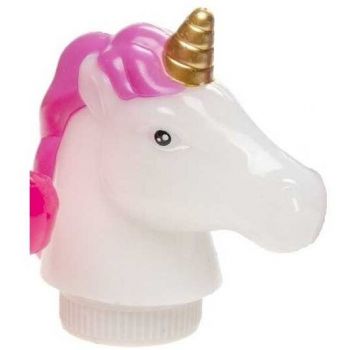 Slime Cap Unicorn 8.5x3.5cm Alb