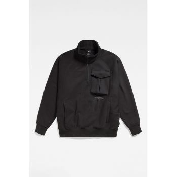 Bluza de trening cu fermoar scurt Anorak