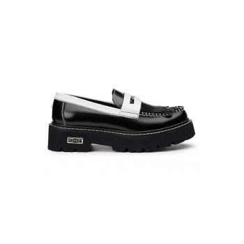 Pantofi loafer de piele cu model colorblock Slash 3904