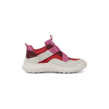 Pantofi sport slip-on cu model colorblock si banda velcro pentru ajustare Circular 657