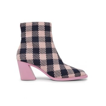 Botine cu model gingham Karole 645