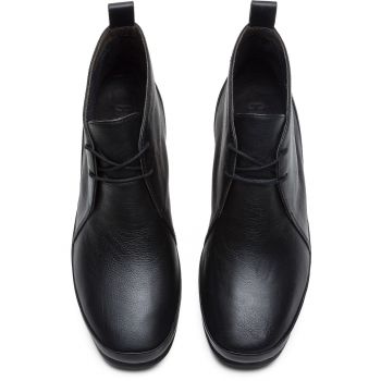 Botine de piele cu toc masiv Alright 825