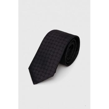 Joop! cravata de matase culoarea negru de firma originala
