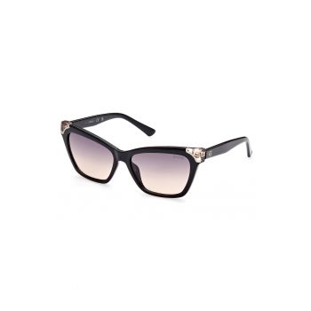 Ochelari de soare cat-eye cu lentile in degrade