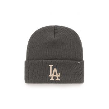 47brand caciula MLB Los Angeles Dodgers culoarea gri