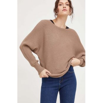 Answear Lab pulover femei, culoarea maro, light de firma original