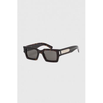 Saint Laurent ochelari de soare culoarea maro