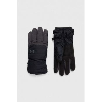 Under Armour manusi Storm Insulated barbati, culoarea negru