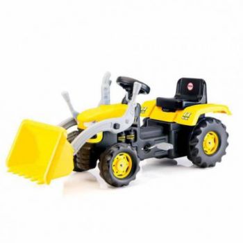 Tractor Excavator cu pedale. 3 ani+, galben, Dolu 8051 ieftin