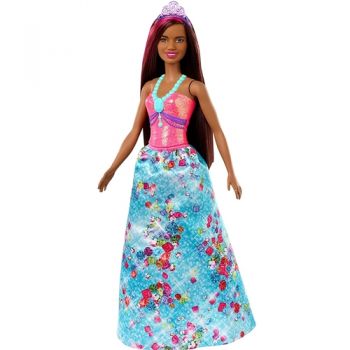Papusa Mattel Barbie Dreamtopia Printesa cu Coronita Mov