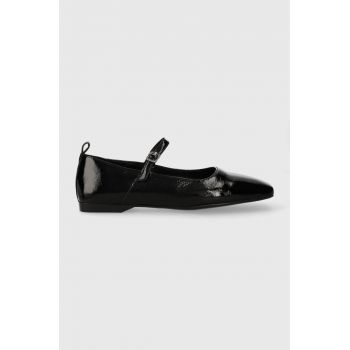 Vagabond Shoemakers balerini de piele DELIA culoarea negru, 5307.460.20