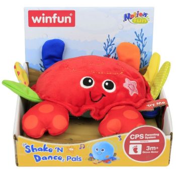 Jucarie Crab muzical pentru copilasi