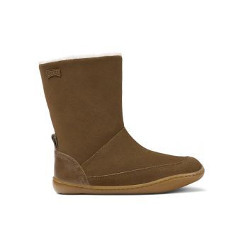 Cizme mid-calf din piele intoarsa Peu Cami 8531