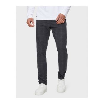 Pantaloni chino in carouri THB LUXE Jay 3707