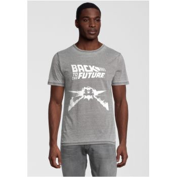 Tricou lejer Back to the Future Delorean 2115