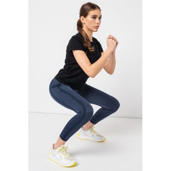 Colanti crop cu talie inalta