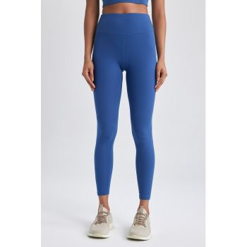 Colanti crop cu talie inalta