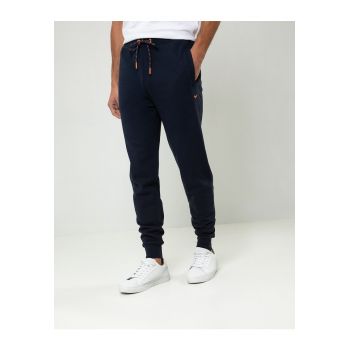 Pantaloni de trening cu snur in talie Trifoliate 8183