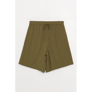 Pantaloni scurti vaporosi cu snur