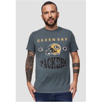 Tricou din bumbac cu imprimeu NFL Green Bay Packers 3291 la reducere