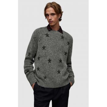 AllSaints pulover de lana Odyssey culoarea gri, călduros de firma original