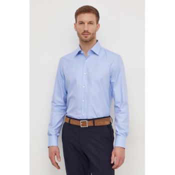 BOSS cămașă din bumbac bărbați, cu guler clasic, slim 50508401