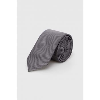 HUGO cravată de mătase culoarea negru 50468199 la reducere