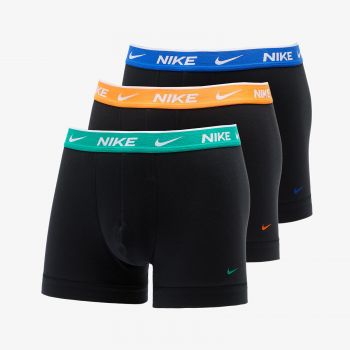 Nike Dri-FIT Everyday Cotton Stretch Trunk 3-Pack Black la reducere