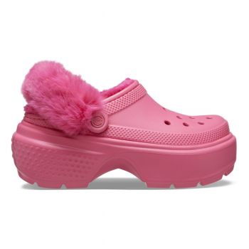 Saboti Crocs Stomp Lined Clog Roz - Hyper Pink de firma originali