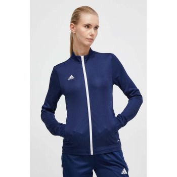 adidas Performance hanorac de antrenament Entrada 22 culoarea bleumarin, cu imprimeu H57528