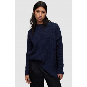 AllSaints pulover de lana Selena călduros, cu turtleneck de firma original