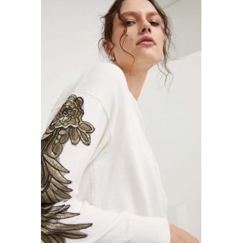 Answear Lab pulover femei, culoarea alb, light ieftin