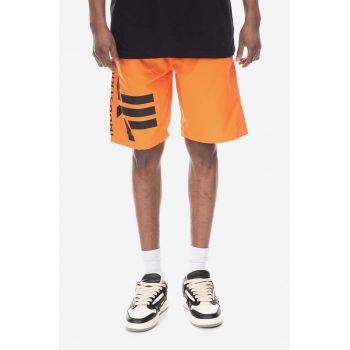 Alpha Industries pantaloni scurți de baie culoarea portocaliu 106812.429-orange de firma original