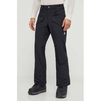 Burton pantaloni Covert 2.0 culoarea negru de firma originala