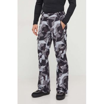 Colourwear pantaloni Sharp culoarea gri de firma originala