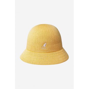 Kangol pălărie cu două fețe culoarea verde K3555.GREEN.APRICOT-GRN/APRICT de firma originala