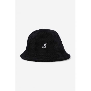 Kangol pălărie Velour Slub Casual culoarea negru K5319.BLACK-BLACK de firma originala