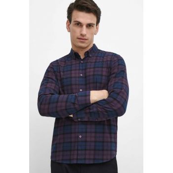 Medicine camasa barbati, cu guler button-down, regular