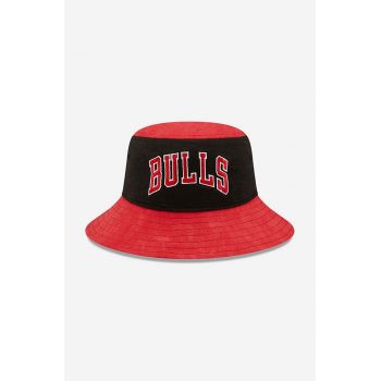 New Era pălărie din bumbac Washed Tapered Bulls culoarea roșu, bumbac 60240491-red ieftina