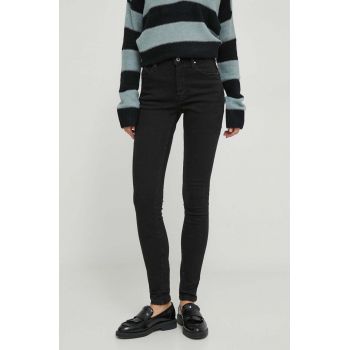 Pepe Jeans jeansi femei, culoarea negru ieftini