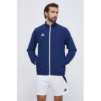 adidas Performance hanorac de antrenament Entrada 22 Presentation culoarea bleumarin, cu imprimeu  HB0571