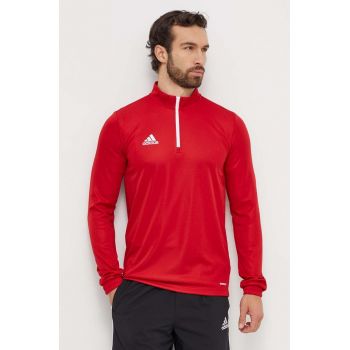 adidas Performance longsleeve de antrenament Entrada 22 culoarea roșu, uni H57556