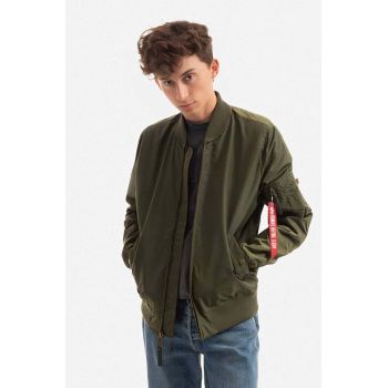 Alpha Industries geacă bomber MA-1 TT bărbați, culoarea verde, de tranziție 191103.257-green