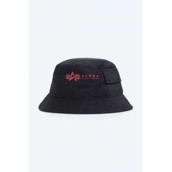 Alpha Industries pălărie culoarea negru 116911.94-black ieftina