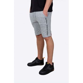 Alpha Industries pantaloni scurți Al Sweat bărbați, culoarea gri 116365.17-grey