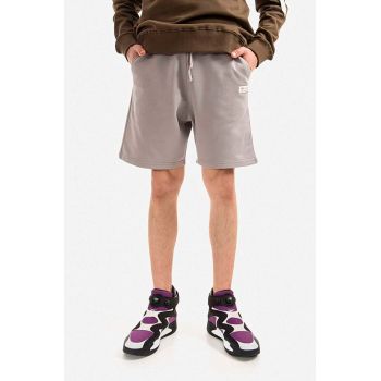 Alpha Industries pantaloni scurți din bumbac culoarea gri 106365.643-grey