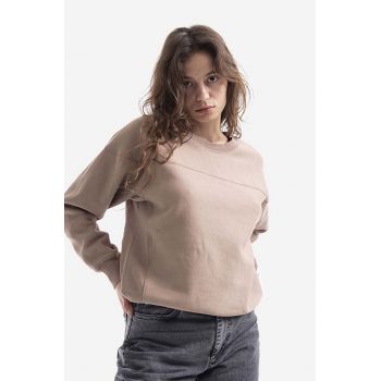 Champion bluză femei, culoarea maro, uni 114528.-MS066
