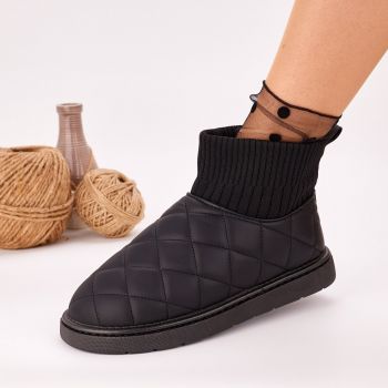 Ghete Imblanite Dama Negre Tip UGG Badali de firma originala