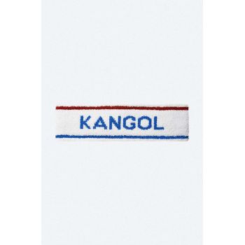 Kangol bentita pentru cap culoarea alb K3302ST-WHITE/CIAN